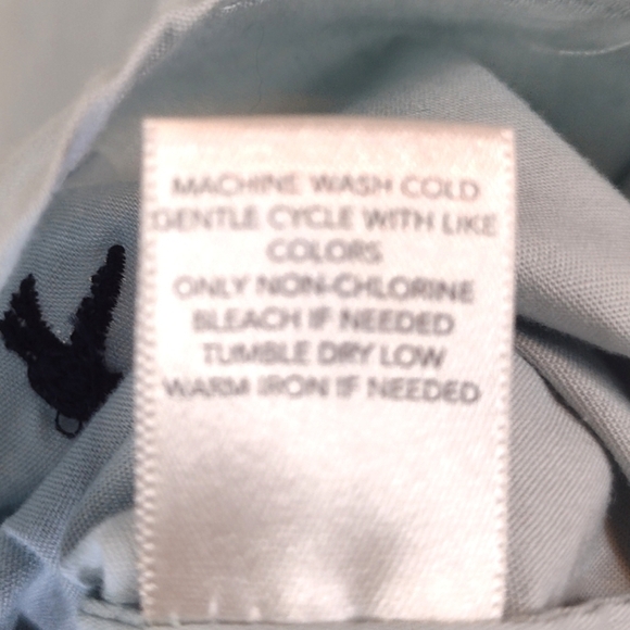 Christopher & Banks women's long sleeve navy hummingbird blouse size (XL) - Picture 6 of 12